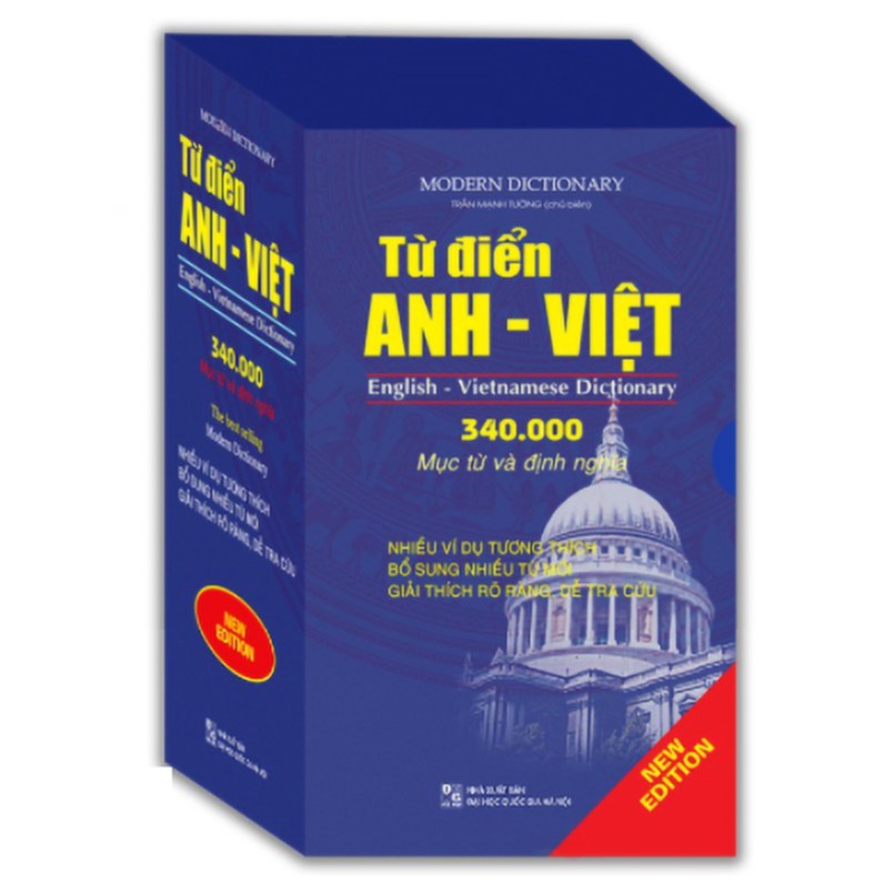 Sách - Từ điển Anh - Việt 340.000 mục từ và định nghĩa (bìa mềm)