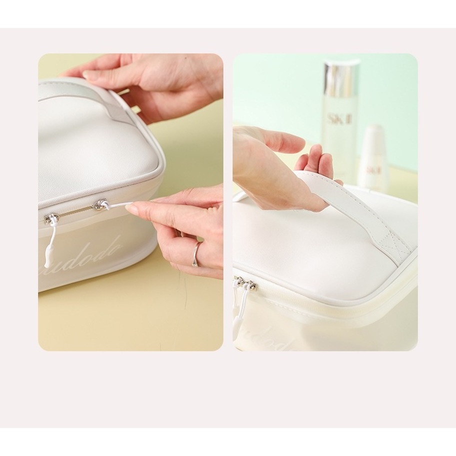 Túi Đựng Mỹ Phẩm Trong Suốt Chống Thấm Nước Tiện Lợi Dành Cho Nữ