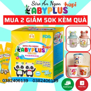 BABYPLUS (MUA 1 TẶNG 2) Siro Ăn Ngon Baby Plus, Giúp Bé Ăn Ngon, Ngủ Ngon, Tiêu Hoá Tốt, Tăng Cân, Tăng Sức Đề Kháng
