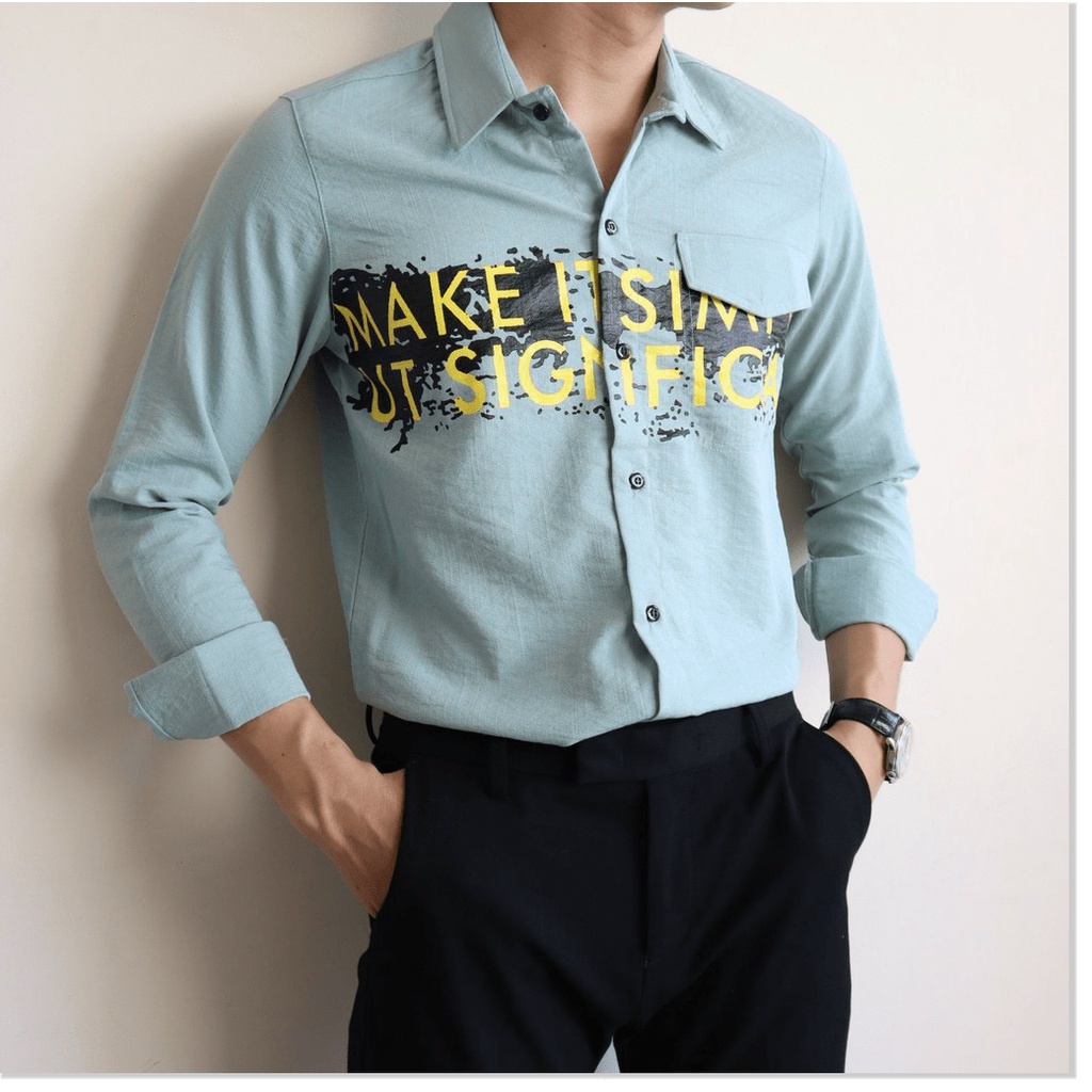 Áo sơ mi đũi tay dài nam siêu phong cách hàn quốc , cực đẹp cho các ae KOKO MI FASHION