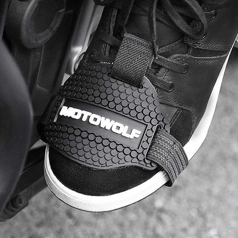 Bọc giày móc số  MOTOWOLF 🔥FREESHIP🔥Đệm cao su bảo vệ mũi giày MOTOWOLF