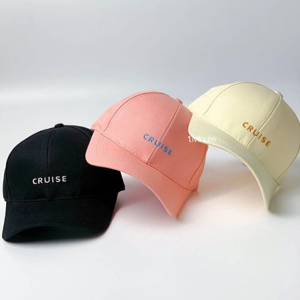 Mũ lưỡi trai - Nón kết thêu chữ Cruise form Unisex phong cách Ulzzang nam nữ
