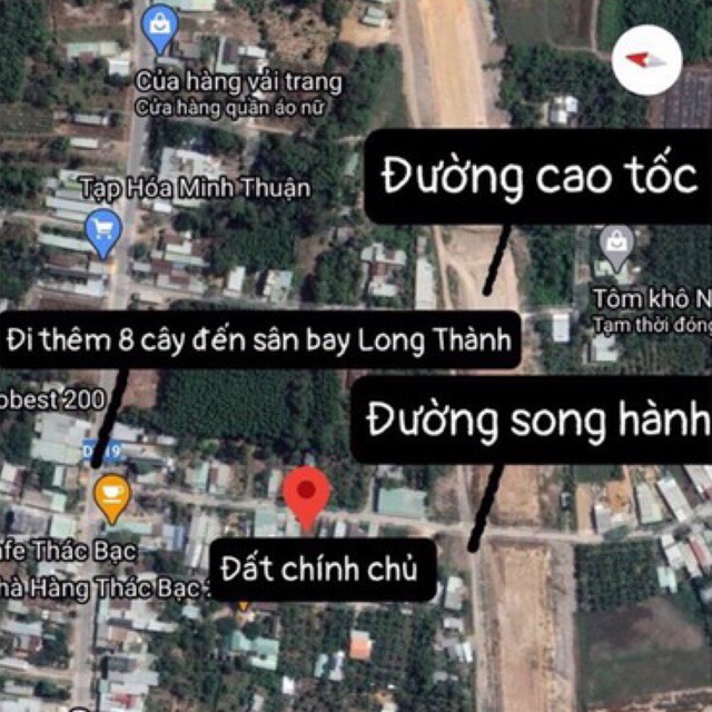 bán miếng đất Nhơn Trạch ĐN gần sân bay và cao tốc