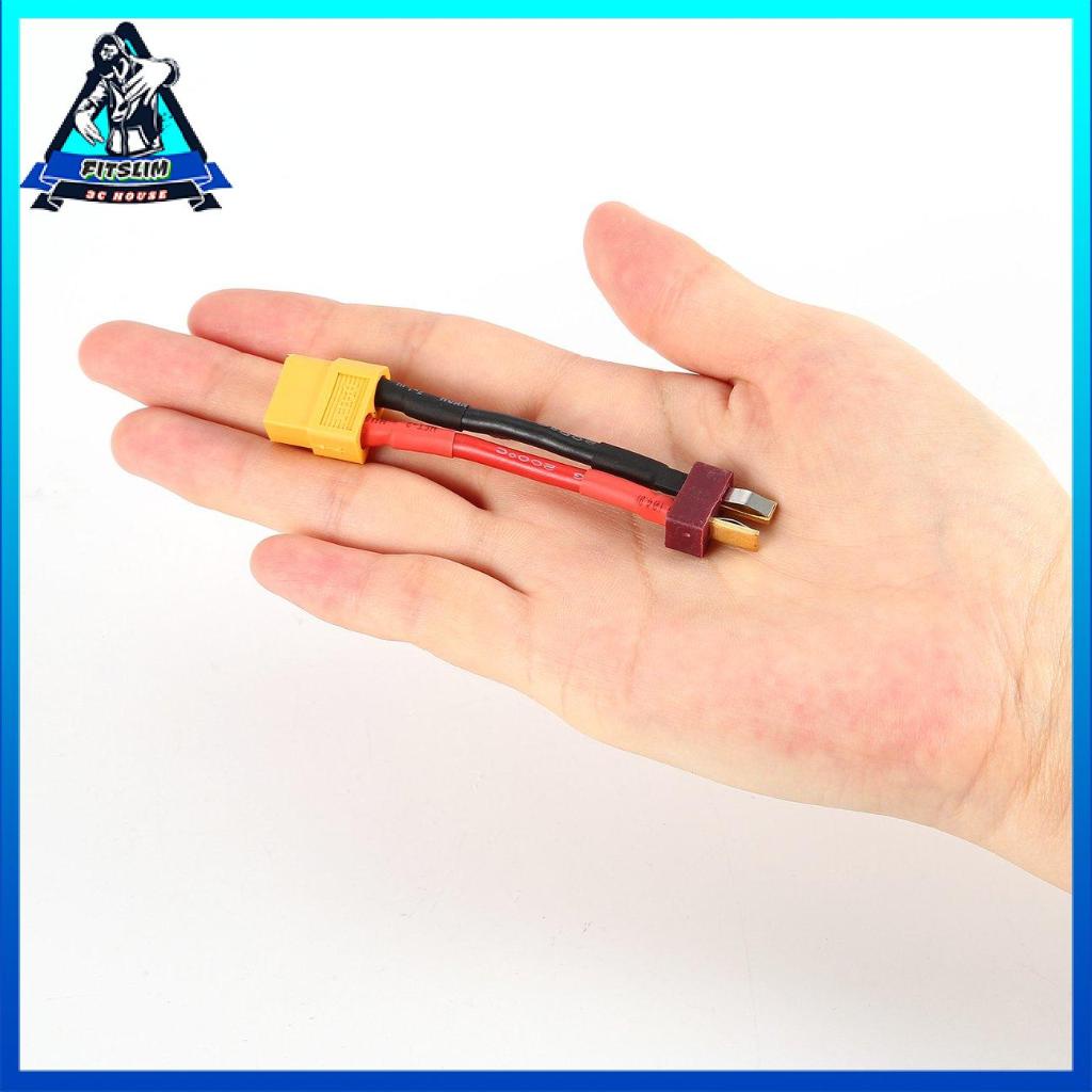Đầu Nối Chuyển Đổi Pin Từ Female Xt60 Sang T-Plug Male