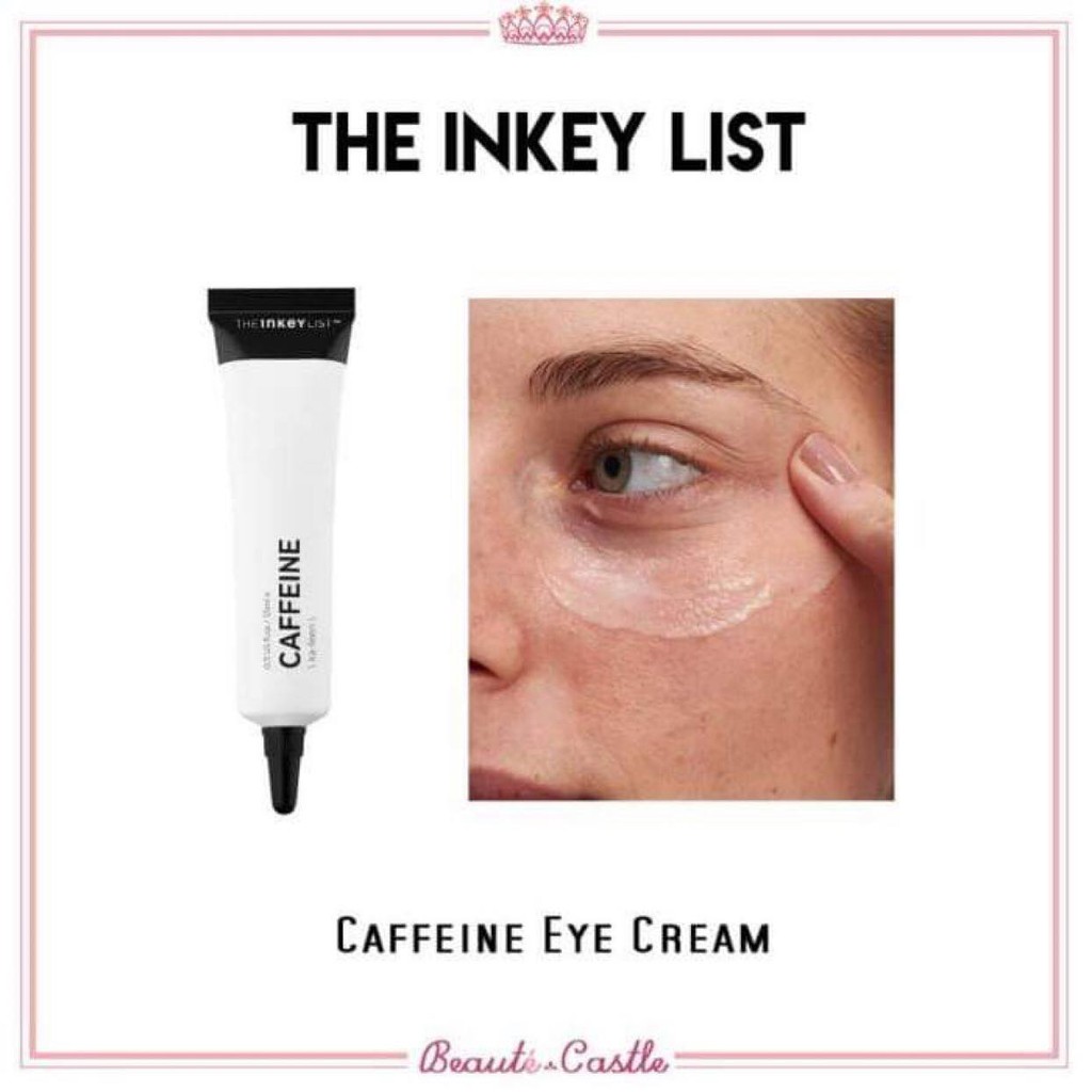 THE INKEY LIST  Kem dưỡng mắt Caffeine Eye Cream 15ml