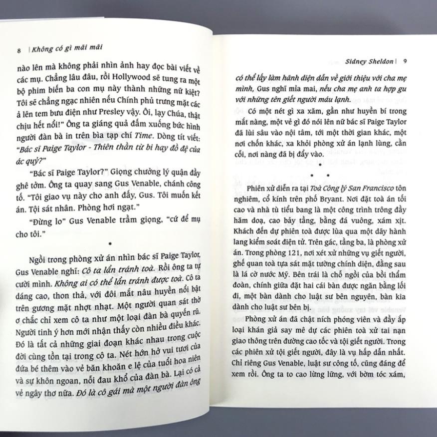 Sách - Sidney Sheldon - Không Có Gì Mãi Mãi - Huy Hoàng