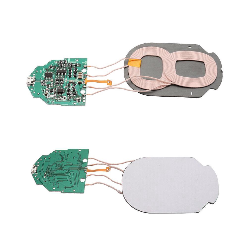 Bo Mạch Sạc Nhanh Không Dây K8e7 2 Cuộn Dây Xanh Lá