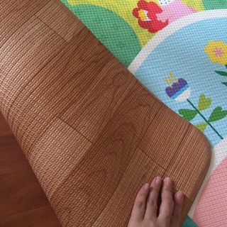 Thảm chơi silicon baby Hàn Quốc 1,4m*1,8m*1.1cm cho bé yêu