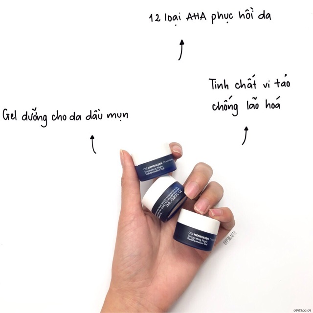 [CÓ SẴN]💦 Gel phục hồi, làm sạch sâu Ole Henriksen Invigorating night Transformation Gel OleHenriksen