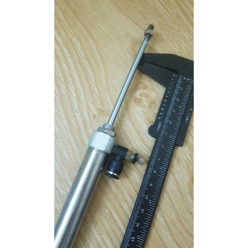 Xy lanh khí nén hành trình 75mm + Tặng đầu nối