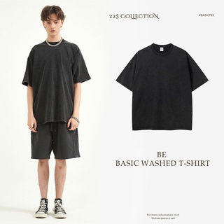 Áo Thun Wash Basic Form Âu | BE Basic Washed T-shirt