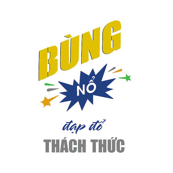 Tranh Treo Tường 40x60 Bùng Nổ Đạp Đổ Thách Thức - Newshop - NS11