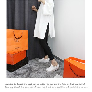 [order] áo xẻ tà side split t shirt dáng dài
