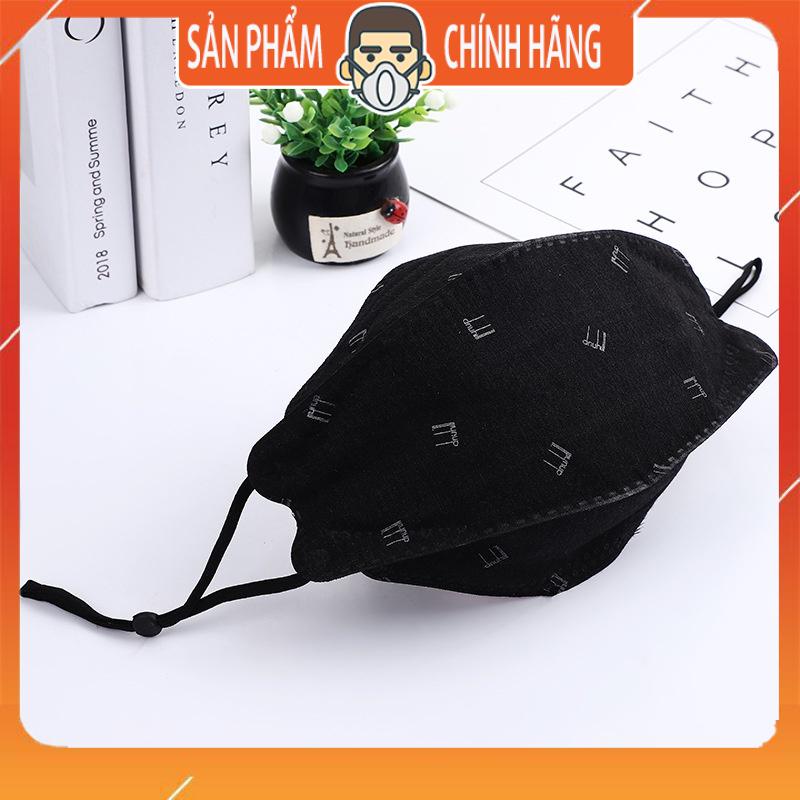 Khẩu trang vải 4D chất liệu mềm mịn có thể tái sử dụng màu đơn thời trang