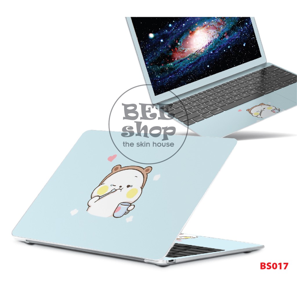Skin dán laptop SO CUTE cho Macbook/HP/ Acer/ Dell /ASUS