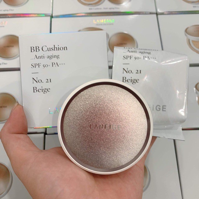 [CHÍNH HÃNG] Kem Nền Đa Năng Ngăn Ngừa Lão Hóa LANEIGE BB Cushion Anti-aging SPF 50+ PA+++ No.21 | BigBuy360 - bigbuy360.vn