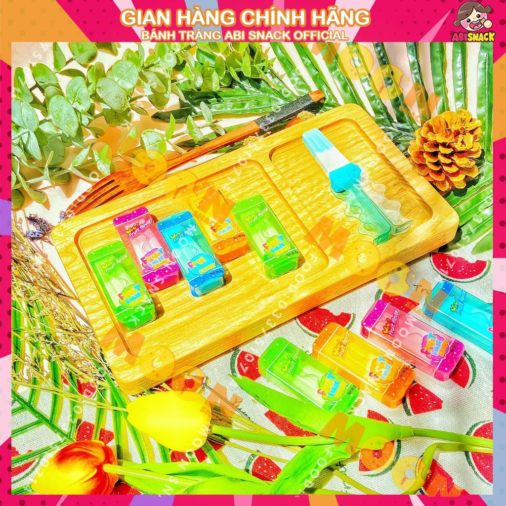 kẹo vị trái cây siêu lạ mở ra là kẹo ngậm fruit knife candy cây 8g