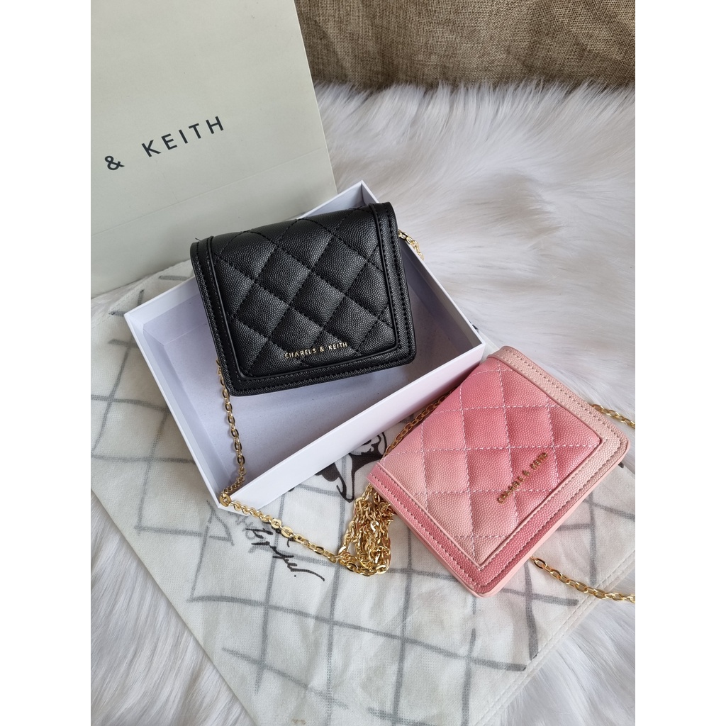 Ví chữ C kèm dây đeo size mini siêu xinh full hộp