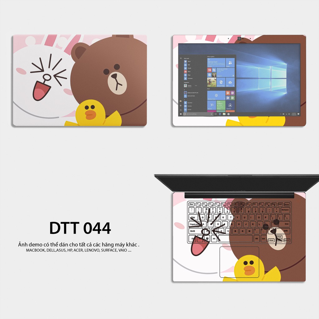 Miếng Dán Skin Laptop / Có mẫu decal dán cho tất cả các hãng máy tính