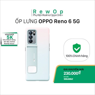 Ốp Lưng OPPO Reno6 5G - Flash sau giúp hỗ trợ chụp chân dung thiếu sáng- Hàng Chính Hãng