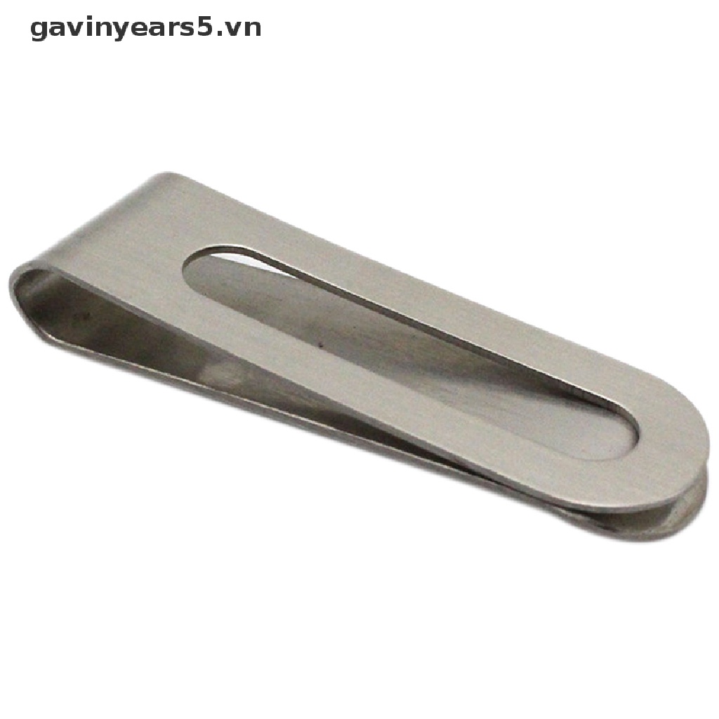 Kẹp giữ tiền thẻ mini bằng thép không gỉ