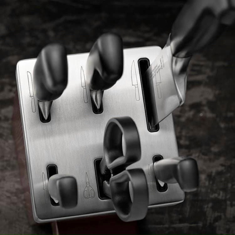 🇩🇪BỘ DAO CAO CẤP TỰ MÀI ZWILLING FOUR STAR 7 MÓN -MADE IN GERMANY SẢN XUẤT TẠI ĐỨC