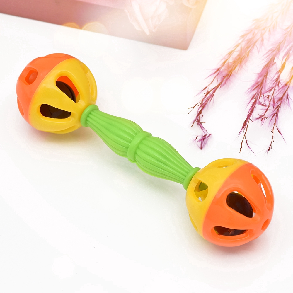 Đồ chơi chuông lắc nhiều màu sắc dễ thương cho bé