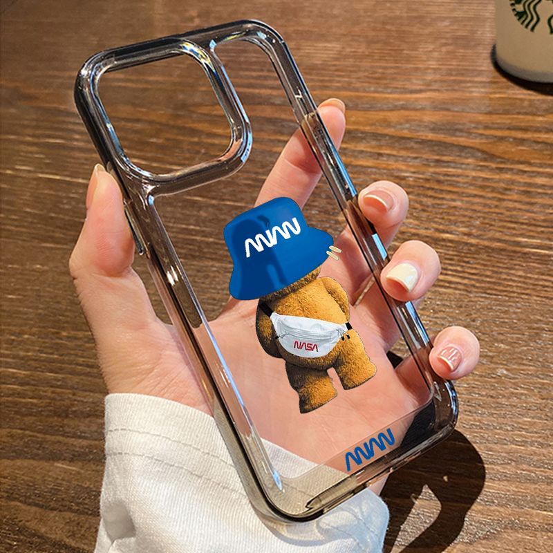 NASA Ốp Điện Thoại Cứng Trong Suốt Chống Sốc Mẫu Mới Cho IPhone 14 13 Pro MAX 12 11 Pro MAX XS MAX XR X 7plus 8 Plus Mini 14