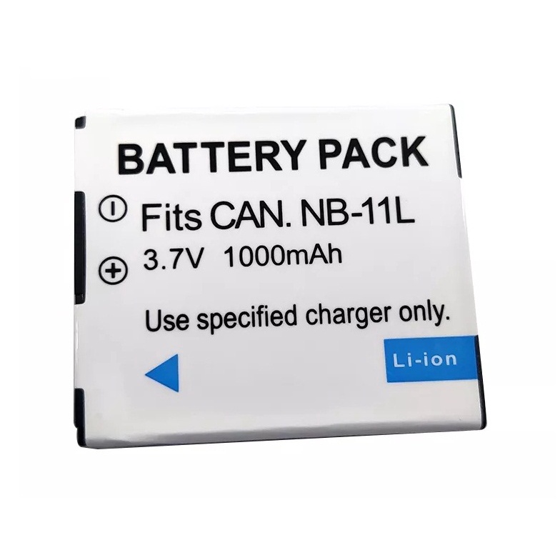 PIN MÁY ẢNH CANON NB-11L 3.7V 1000mAh, DÀNH CHO CANON ELPH 110 HS, ELPH 115 IS, ELPH 130 IS, ELPH 135, ELPH 140 IS