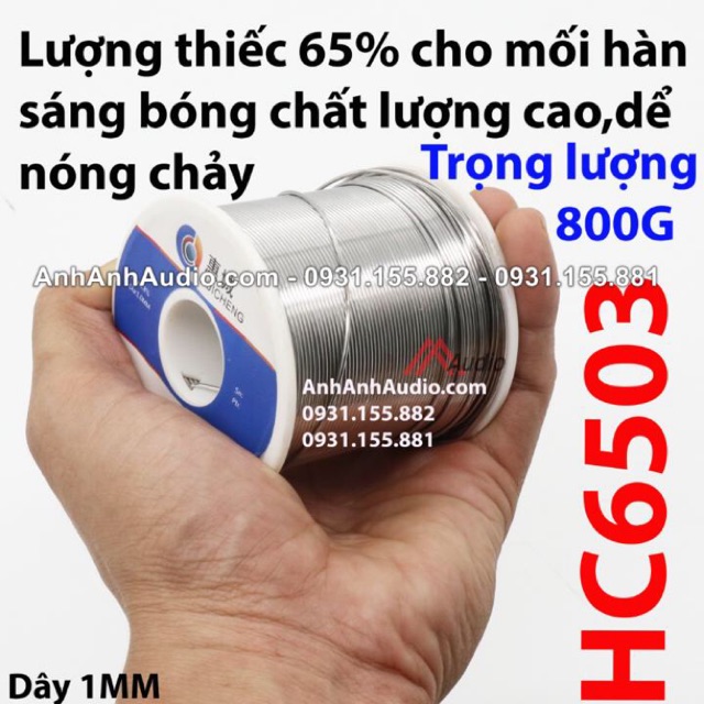 CHÌ HÀN HC6503 , 01 CUỘN THIẾC HÀN