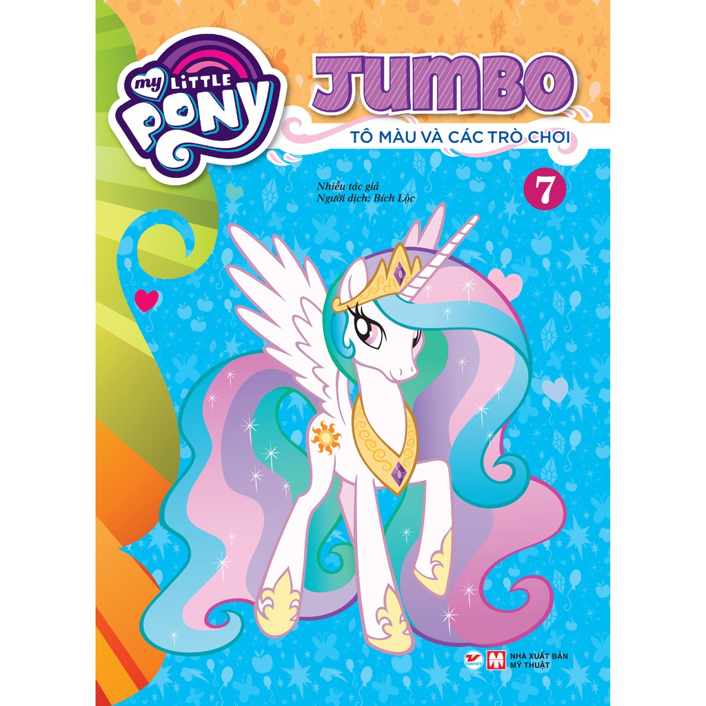Sách My Little PonyJumbo Tô Màu Và Các Trò Chơi 7
