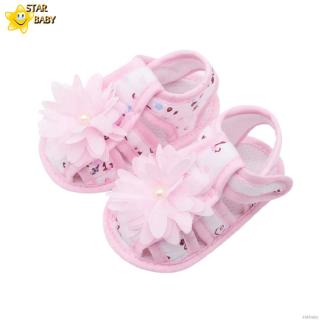 Giày búp bê đính hoa xinh xắn cho bé gái