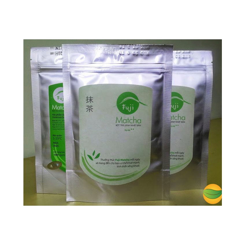 Bột trà xanh Fuji vụ hè- túi 100g