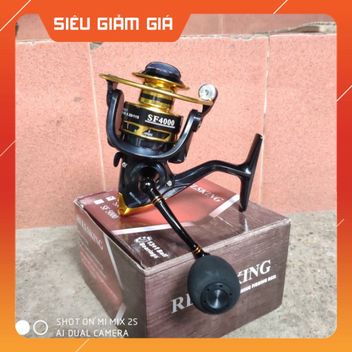 [Combo] [Combo] Máy Câu Cá Reelsking SF đủ size 1000 - 7000 chuyên câu lure, câu lance  [Giá rẻ] [Giá rẻ]