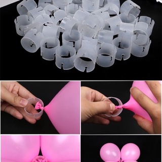 Set 10/50 khoen cài bóng hỗ trợ làm cổng bóng, trụ bóng trang trí