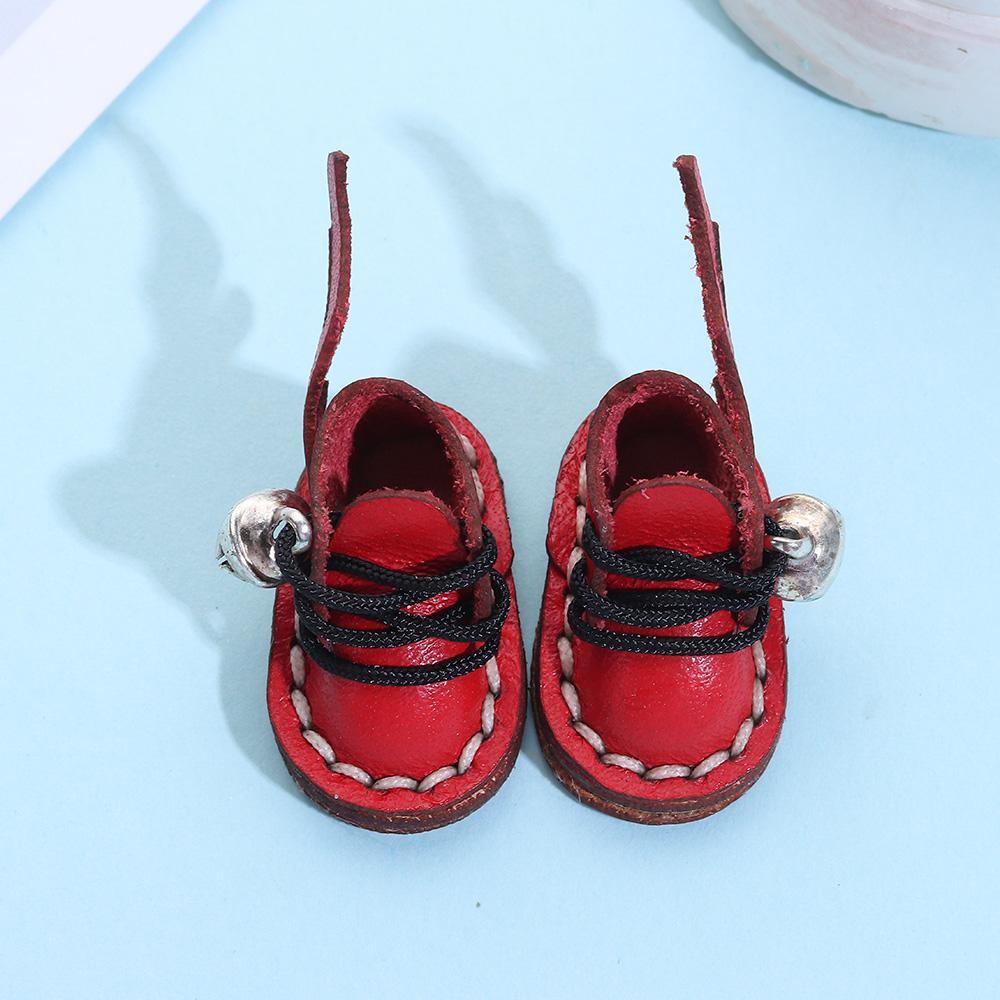 Giày Da Bò Cho Búp Bê obitsu11GSCbody9OB11 Tỉ Lệ 1 / 11 OB11