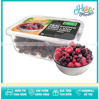 Trái Cây Đông Lạnh Nhiều Loại Hộp 200gr