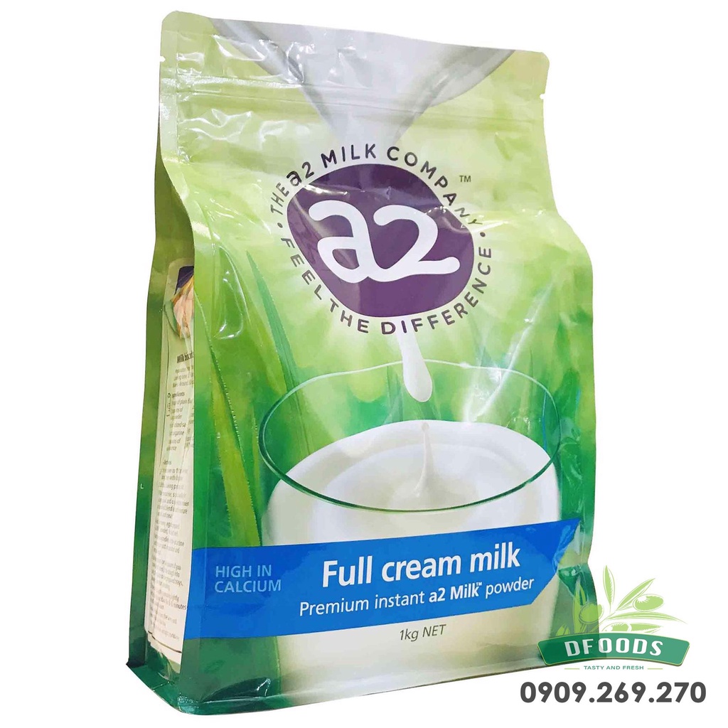 Sữa Nguyên Kem Dạng Bột A2 Úc 850g mẫu mới date 09.2023