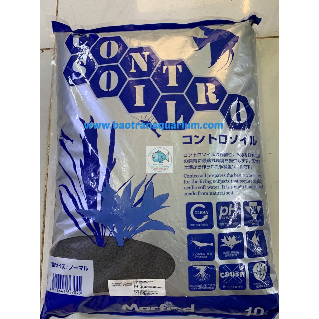 Phân nền Contro soil bao 10 lít (Xuất xứ: Nhật Bản)