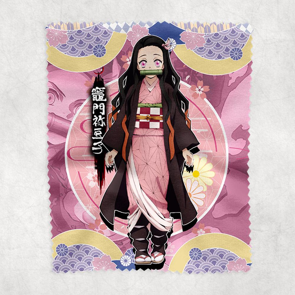 Khăn Lau Máy Ảnh Thời Trang AUGUSTINE Agatsuma Zenitsu Kamado Nezuko