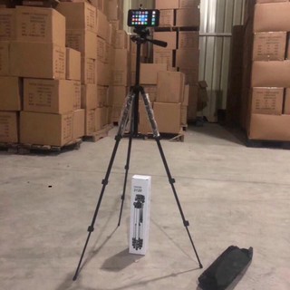 Gậy livetrym quay video chân đen (hợp kim) 3120A mẫu mới 2019