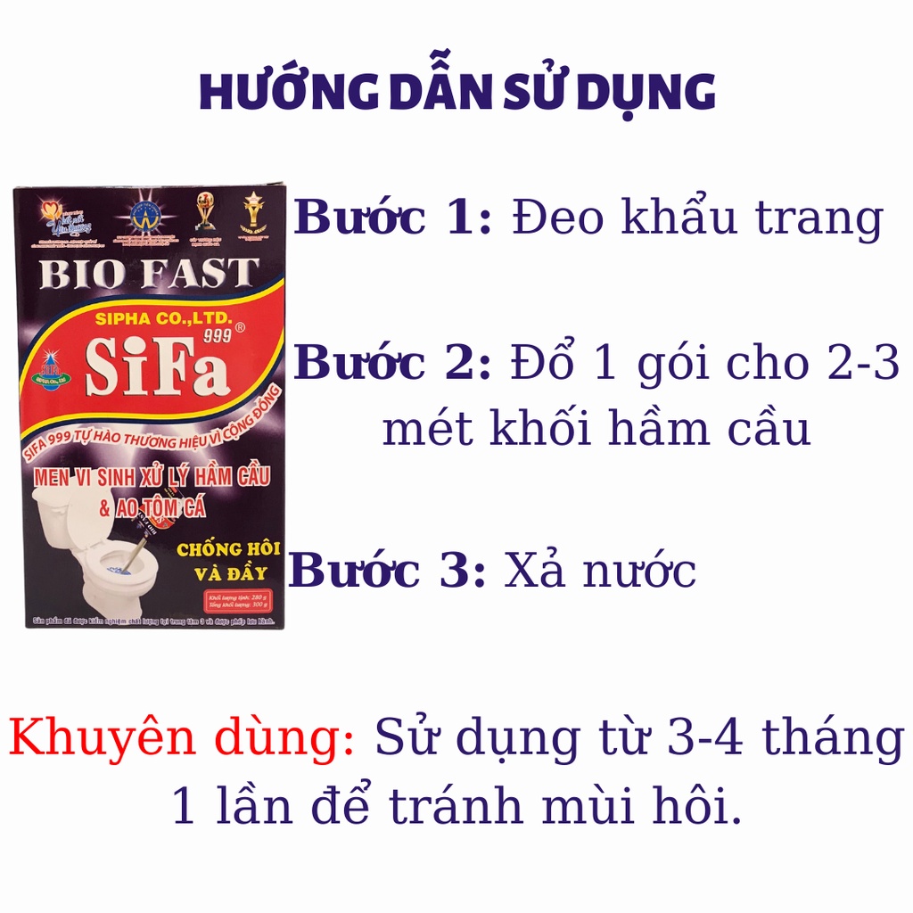 Men vi sinh khử mùi hôi bồn cầu, xử lý đầy bể phốt, thông bồn cầu, thông cống, xử lý mùi hôi