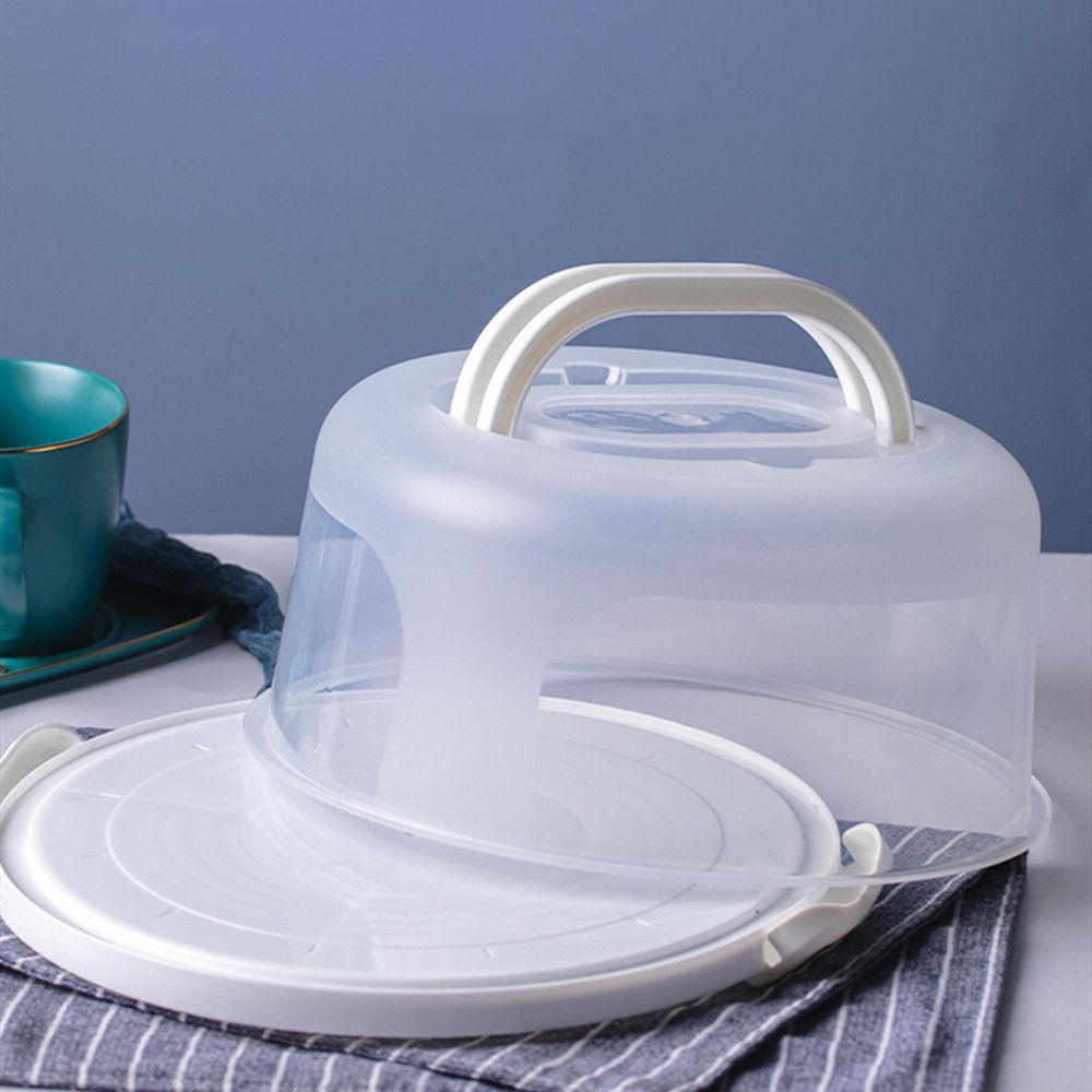 CONOPERY Hộp đựng bánh ngọt/ trái cây 6/ 8/ 10 inch có nắp đậy tiện dụng