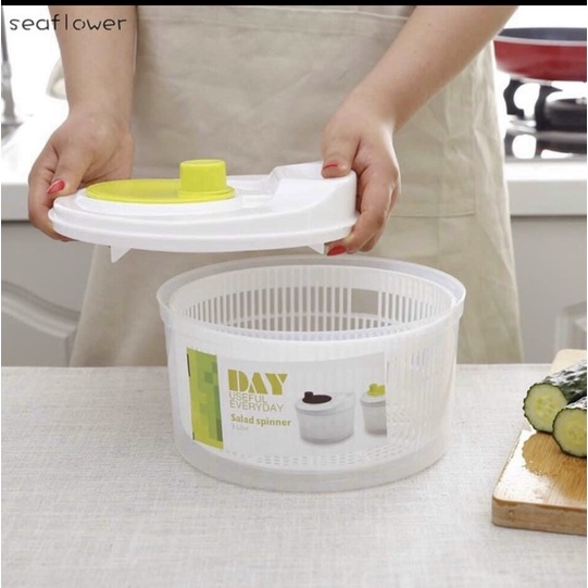 Rổ quay rau chính hãng làm ráo rau ngay tức thì, giữ được độ tươi lâu của thực phẩm