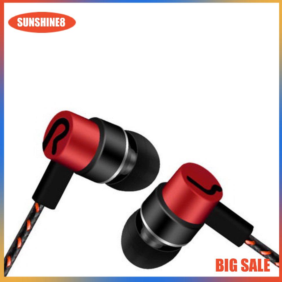 【SUN】Mp3 Headset For Mobile Phone Computer Universal In-Ear Stereo Earphone