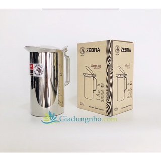 Ca đựng nước inox 304 Zebra Thái Lan 1.9 lít có nắp (115012)
