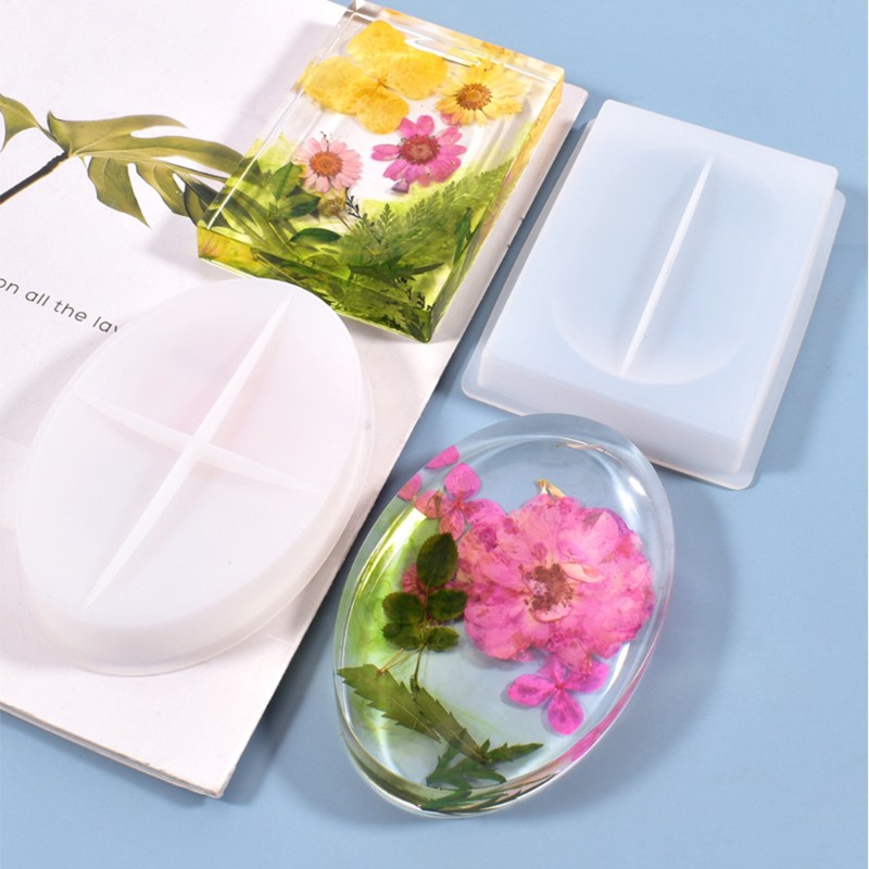 Khuôn Silicone Làm Xà Phòng Tiện Lợi