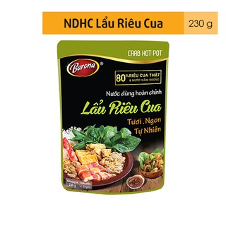Nước Dùng Hoàn Chỉnh Barona - Lẩu Riêu Cua 230g