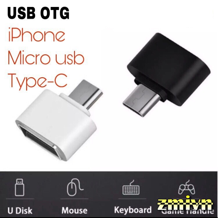 Cáp OTG Type C/Cáp OTG Micro USB/OTG