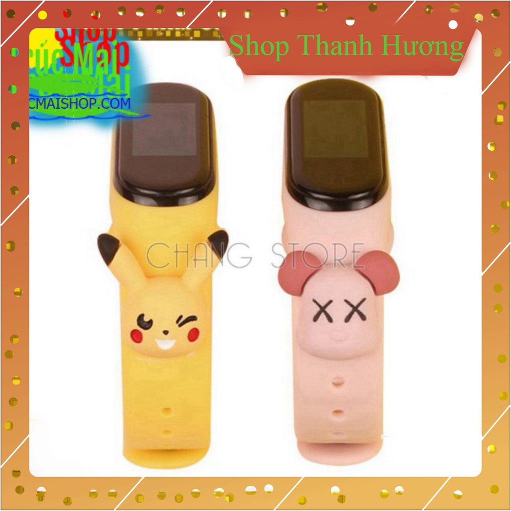 Đồng Hồ con nít ZGO DISNEY Silicon, Đồng Hồ Điện Tử thông minh Cho Bé